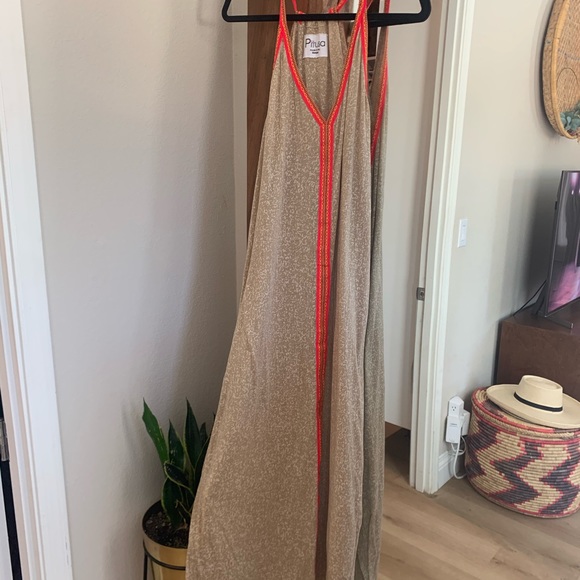 Pitusa sundress in nude. - Picture 4 of 5